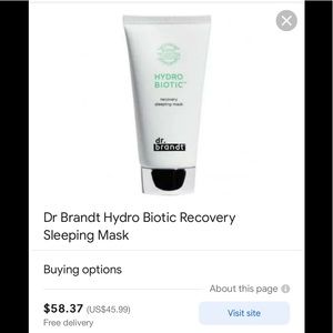 DR.BRANDT HYDRO BIOTIC RECOVERY SLEEPING MASK